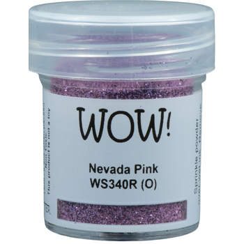 WOW! WOW! NEVADA PINK EMBOSSING GLITTER 0.5OZ