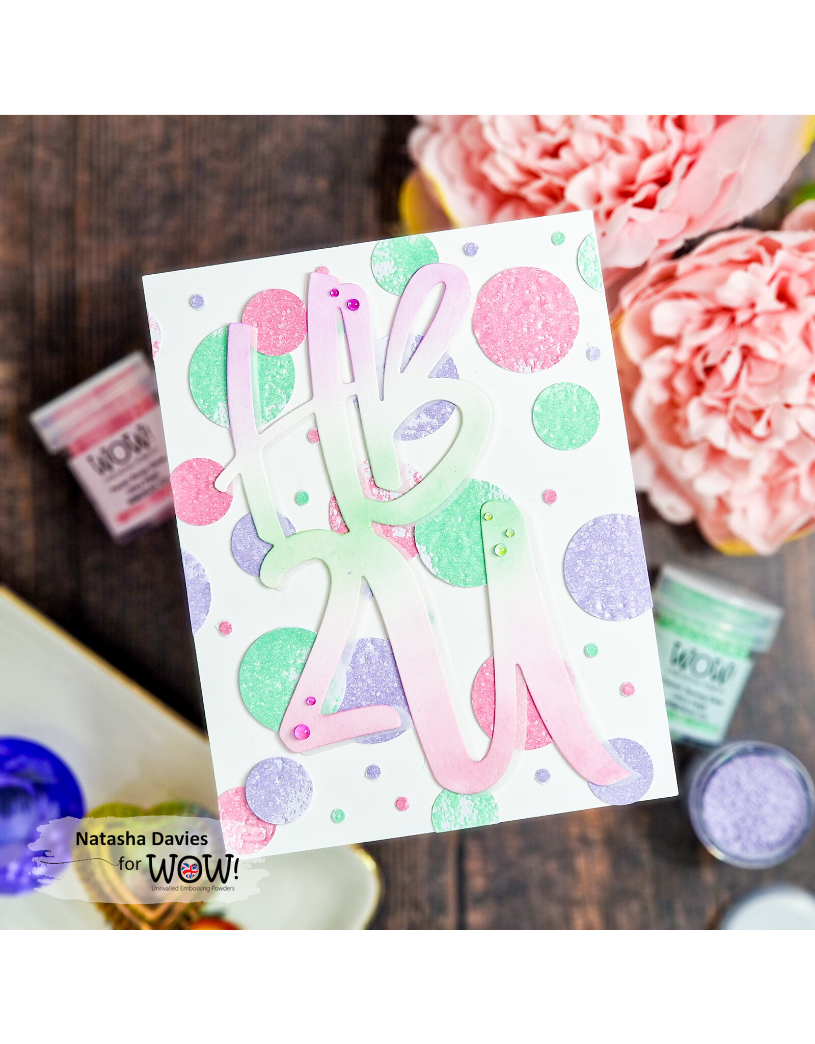 WOW! WOW! PASTEL SPRING GLOW ULTRA HIGH EMBOSSING POWDER 0.5OZ