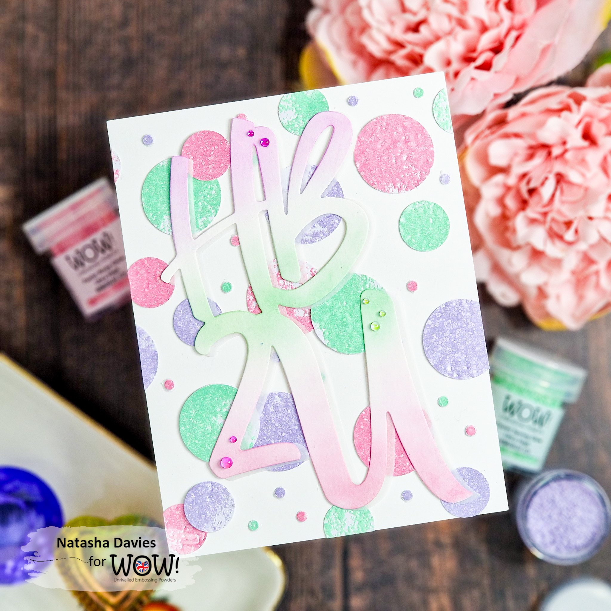 WOW! WOW! PASTEL SPRING GLOW ULTRA HIGH EMBOSSING POWDER 0.5OZ