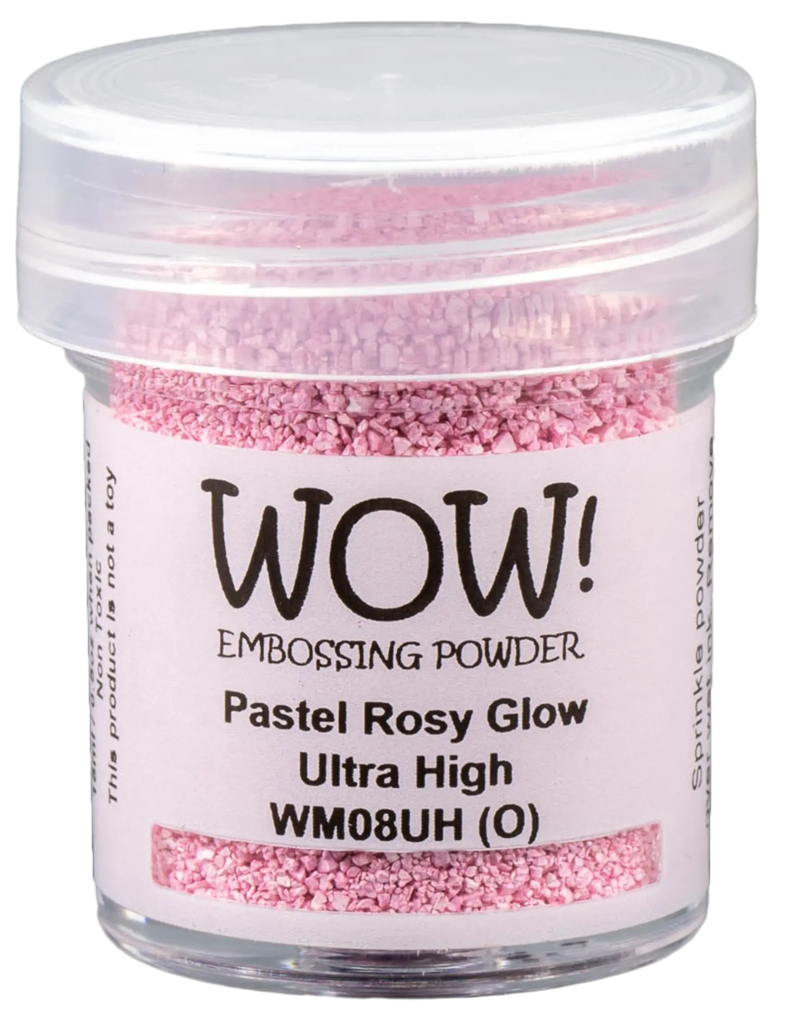 WOW! WOW! PASTEL ROSY GLOW ULTRA HIGH EMBOSSING POWDER 0.5OZ