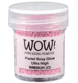 WOW! WOW! PASTEL ROSY GLOW ULTRA HIGH EMBOSSING POWDER 0.5OZ