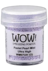 WOW! WOW! PASTEL PEARL MIST ULTRA HIGH EMBOSSING POWDER 0.5OZ