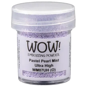 WOW! WOW! PASTEL PEARL MIST ULTRA HIGH EMBOSSING POWDER 0.5OZ