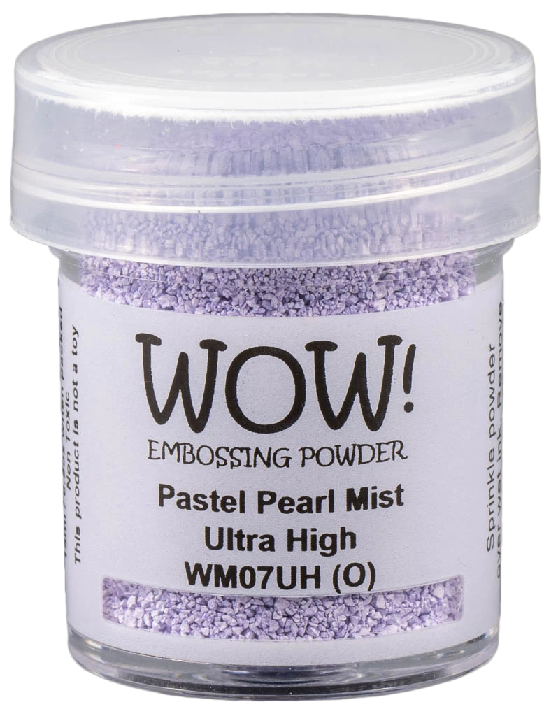 WOW! WOW! PASTEL PEARL MIST ULTRA HIGH EMBOSSING POWDER 0.5OZ