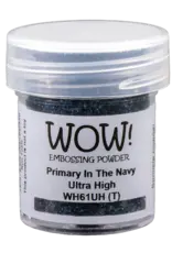 WOW! WOW! PRIMARY IN THE NAVY ULTRA HIGH EMBOSSING POWDER 0.5OZ
