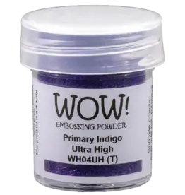 WOW! WOW! PRIMARY INDIGO ULTRA HIGH EMBOSSING POWDER 0.5OZ