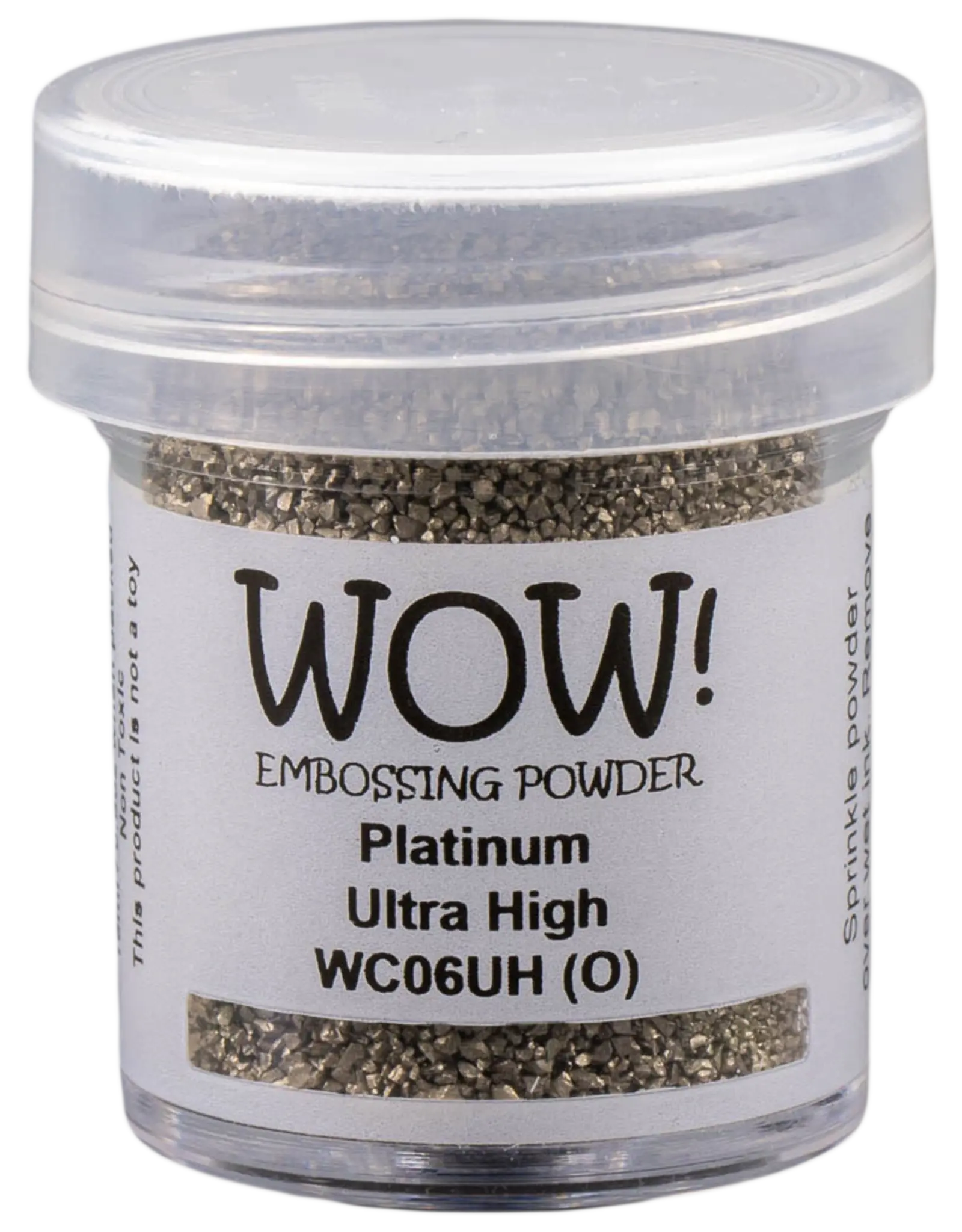WOW! WOW! PLATINUM ULTRA HIGH EMBOSSING POWDER 0.5OZ