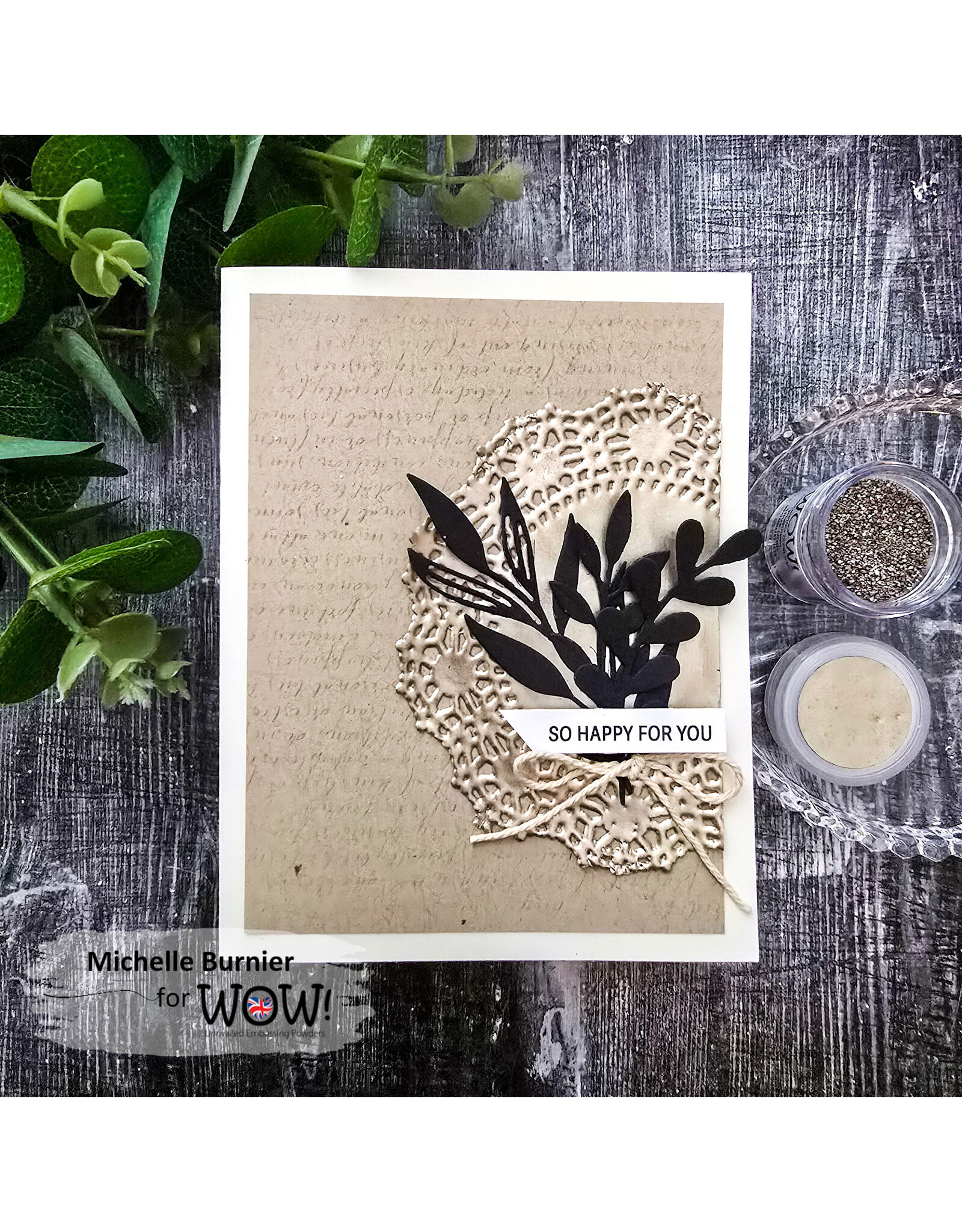 WOW! WOW! PLATINUM ULTRA HIGH EMBOSSING POWDER 0.5OZ