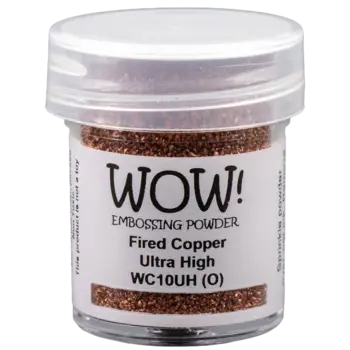 WOW! WOW! FIRED COPPER ULTRA HIGH EMBOSSING POWDER 0.5OZ