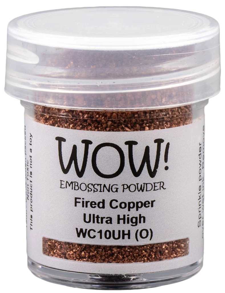 WOW! WOW! FIRED COPPER ULTRA HIGH EMBOSSING POWDER 0.5OZ