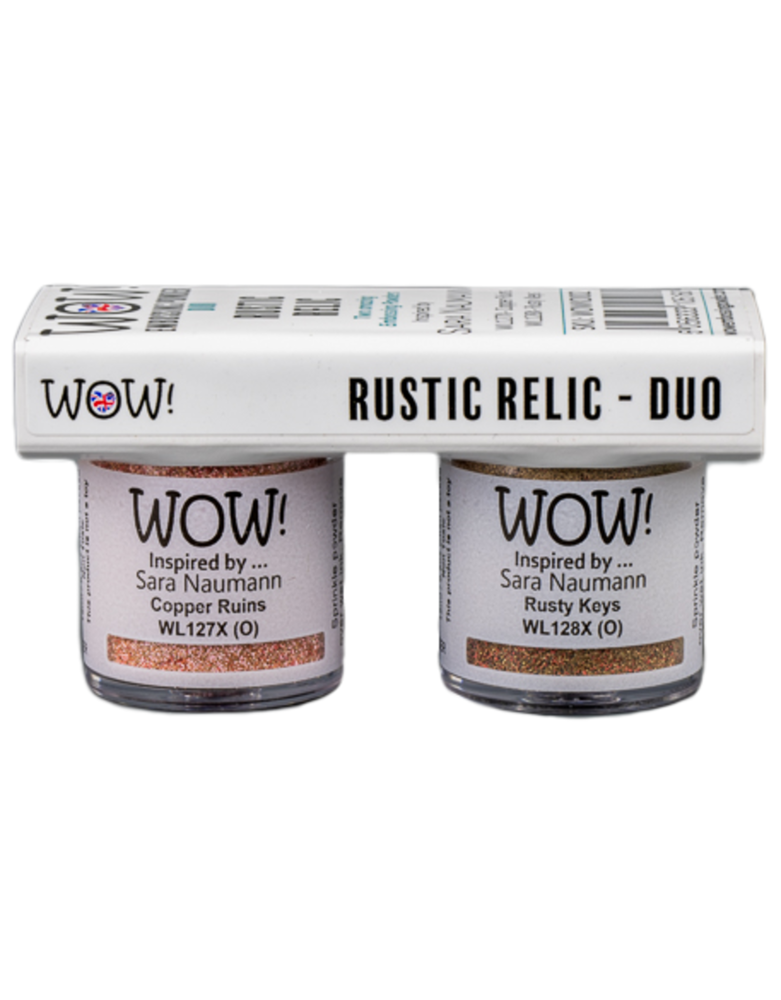 WOW! WOW! DUO SARA NAUMANN RUSTIC RELIC EMBOSSING POWDERS COLLECTION