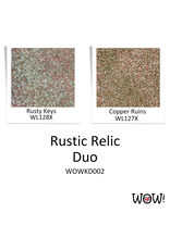 WOW! WOW! DUO SARA NAUMANN RUSTIC RELIC EMBOSSING POWDERS COLLECTION