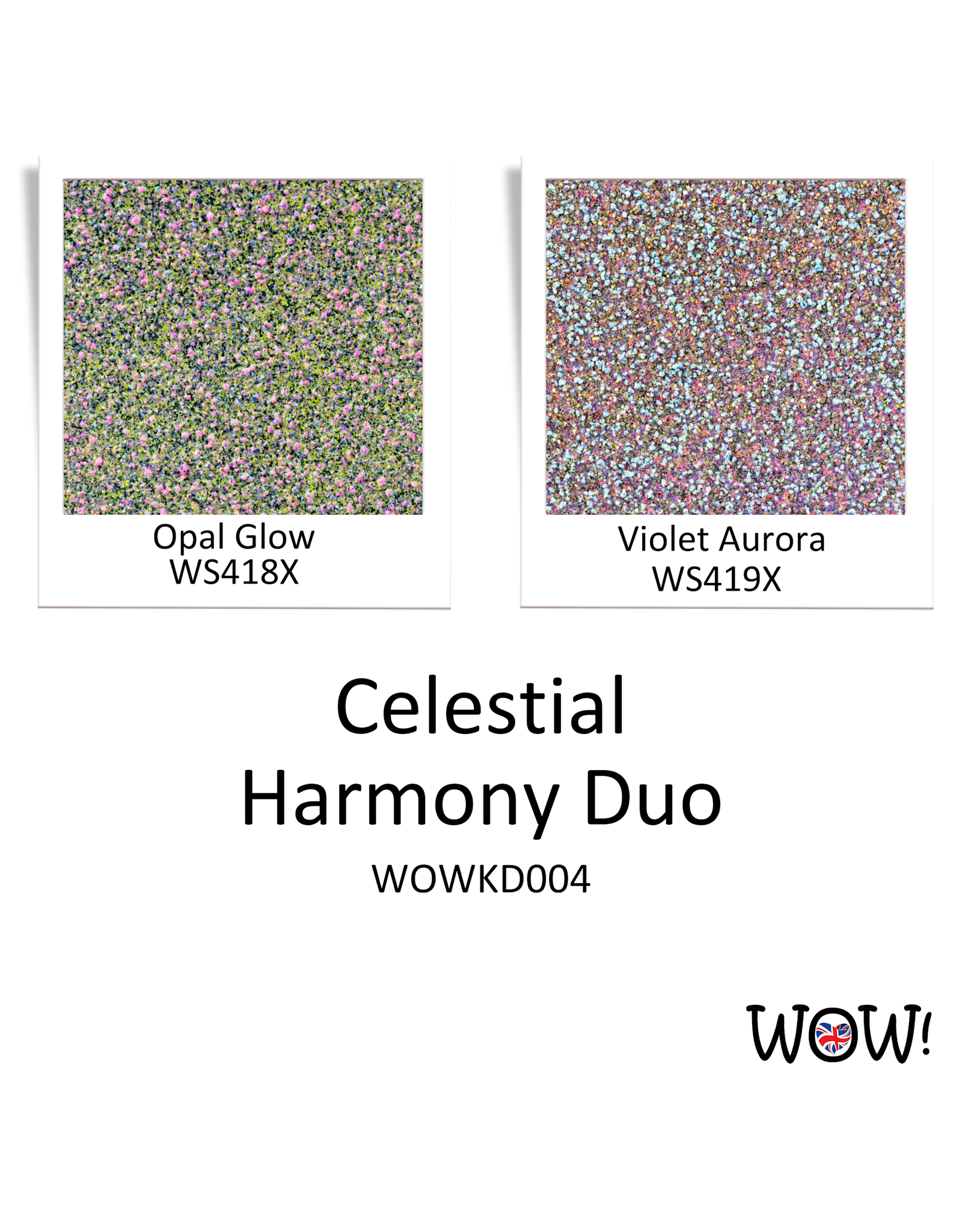 WOW! WOW! DUO CELESTIAL HARMONY EMBOSSING POWDERS COLLECTION
