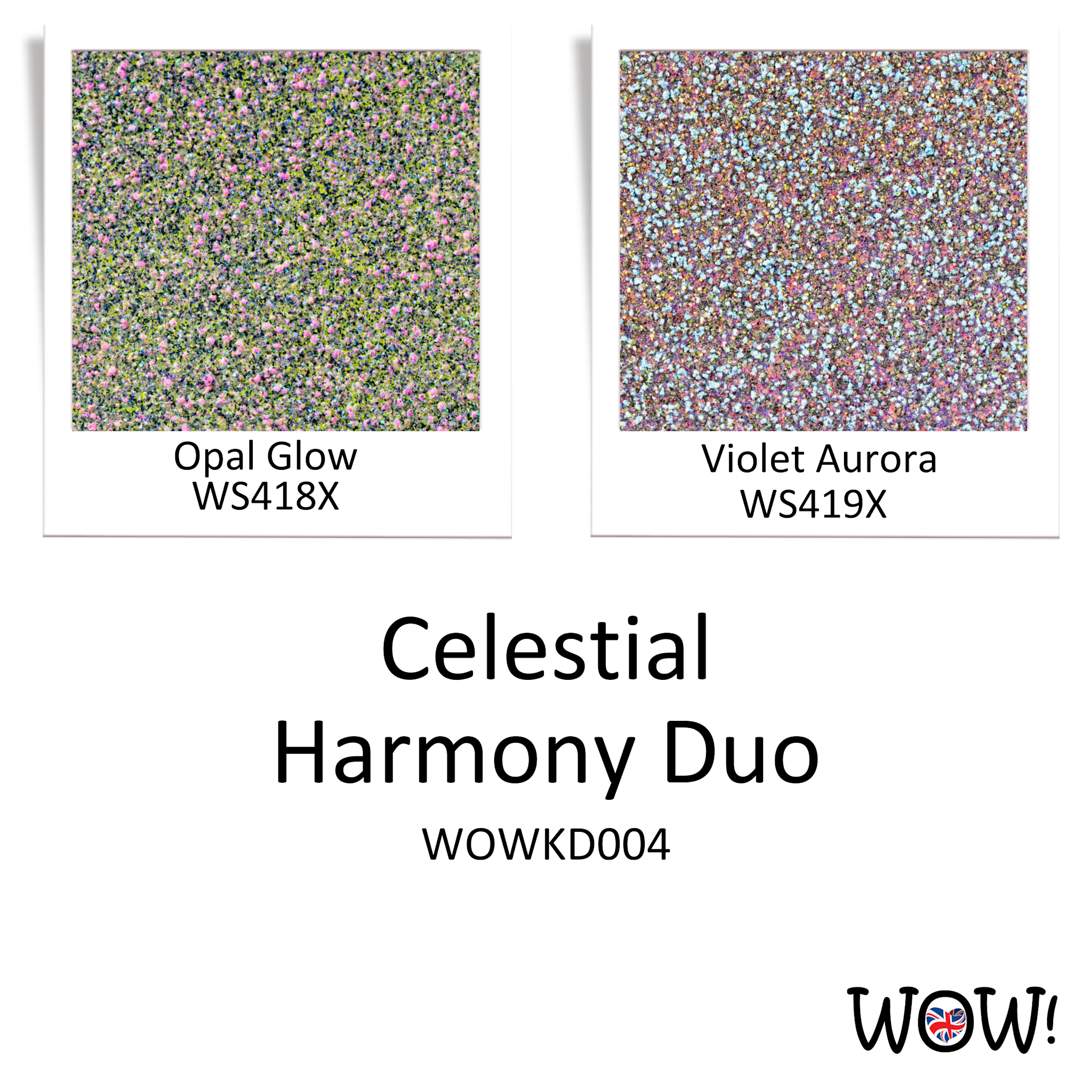 WOW! WOW! DUO CELESTIAL HARMONY EMBOSSING POWDERS COLLECTION