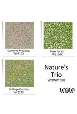 WOW! WOW! TRIOS MARION EMBERSON NATURE'S TRIO EMBOSSING POWDER COLLECTION