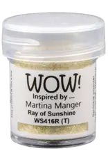 WOW! WOW! MARTINA MANGER RAY OF SUNSHINE EMBOSSING POWDER 0.5OZ