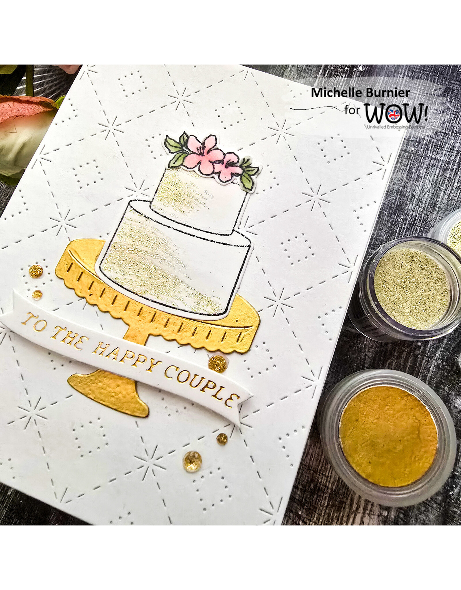 WOW! WOW! MARTINA MANGER RAY OF SUNSHINE EMBOSSING POWDER 0.5OZ