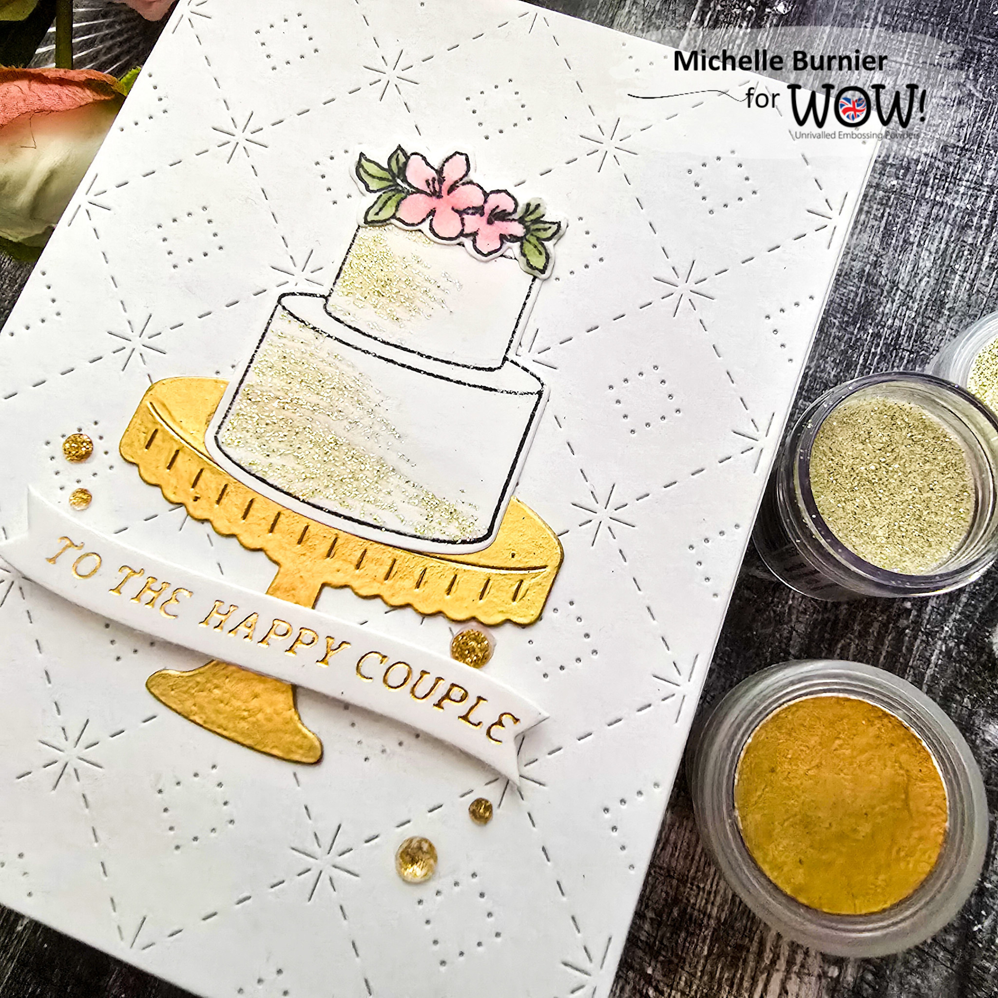 WOW! WOW! MARTINA MANGER RAY OF SUNSHINE EMBOSSING POWDER 0.5OZ