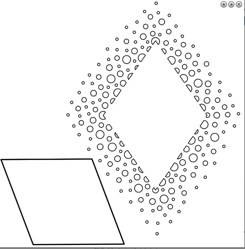 WOW! WOW! VERITY BIDDLECOMBE CONFETTI DIAMOND 6x6 STENCIL SET