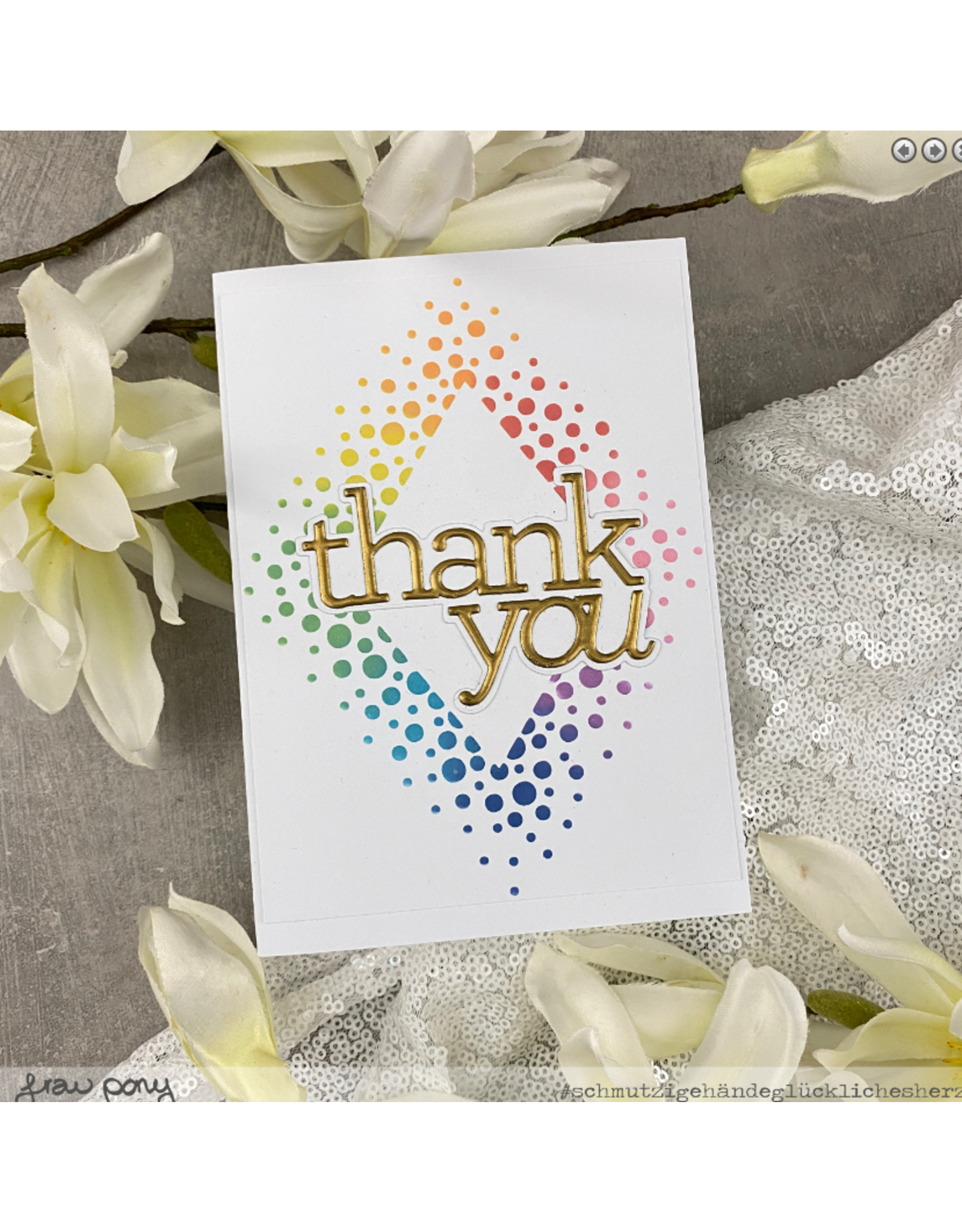 WOW! WOW! VERITY BIDDLECOMBE CONFETTI DIAMOND 6x6 STENCIL SET