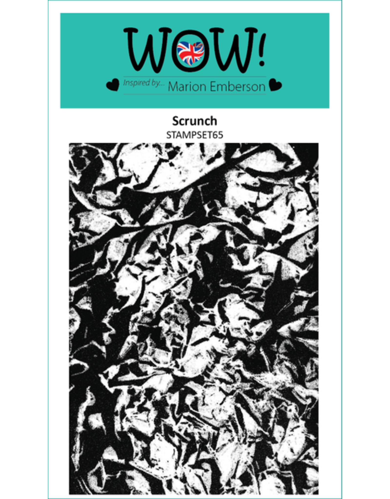 WOW! WOW! MARION EMBERSON SCRUNCH ACRYLIC STAMP