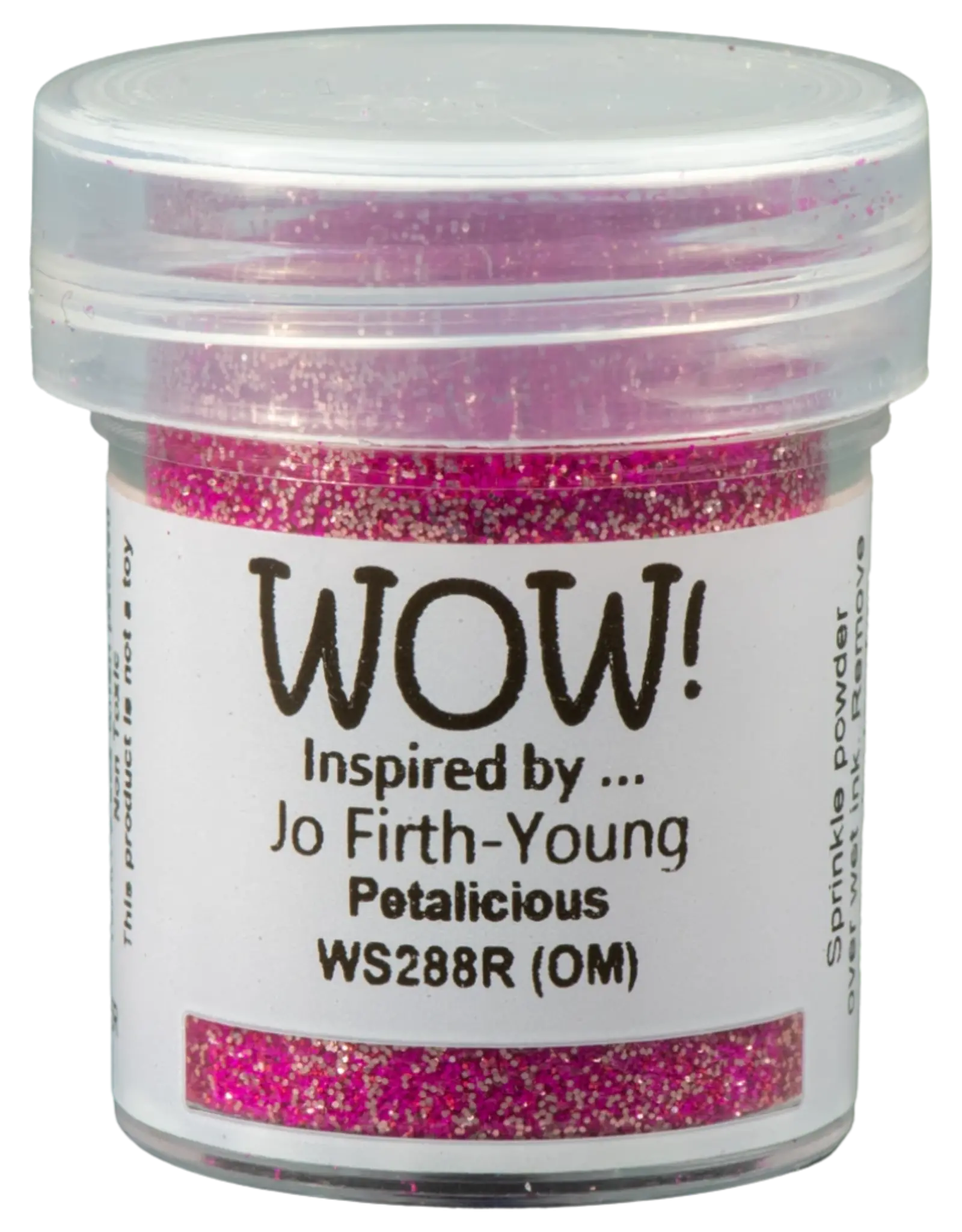 WOW! WOW! JO FIRTH-YOUNG PETALICIOUS EMBOSSING GLITTER 0.5OZ