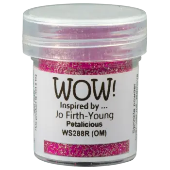 WOW! WOW! JO FIRTH-YOUNG PETALICIOUS EMBOSSING GLITTER 0.5OZ