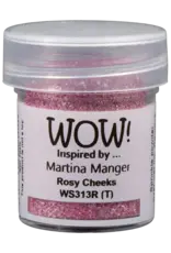 WOW! WOW! MARTINA MANGER ROSY CHEEKS EMBOSSING GLITTER 0.5OZ