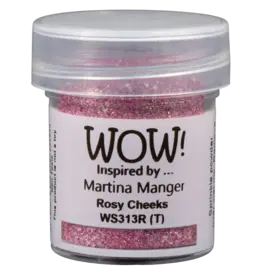 WOW! WOW! MARTINA MANGER ROSY CHEEKS EMBOSSING GLITTER 0.5OZ