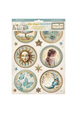 STAMPERIA STAMPERIA MASQUERADE ASSORTED A4 RICE PAPER 6/PK