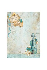STAMPERIA STAMPERIA MASQUERADE ASSORTED A4 RICE PAPER 6/PK