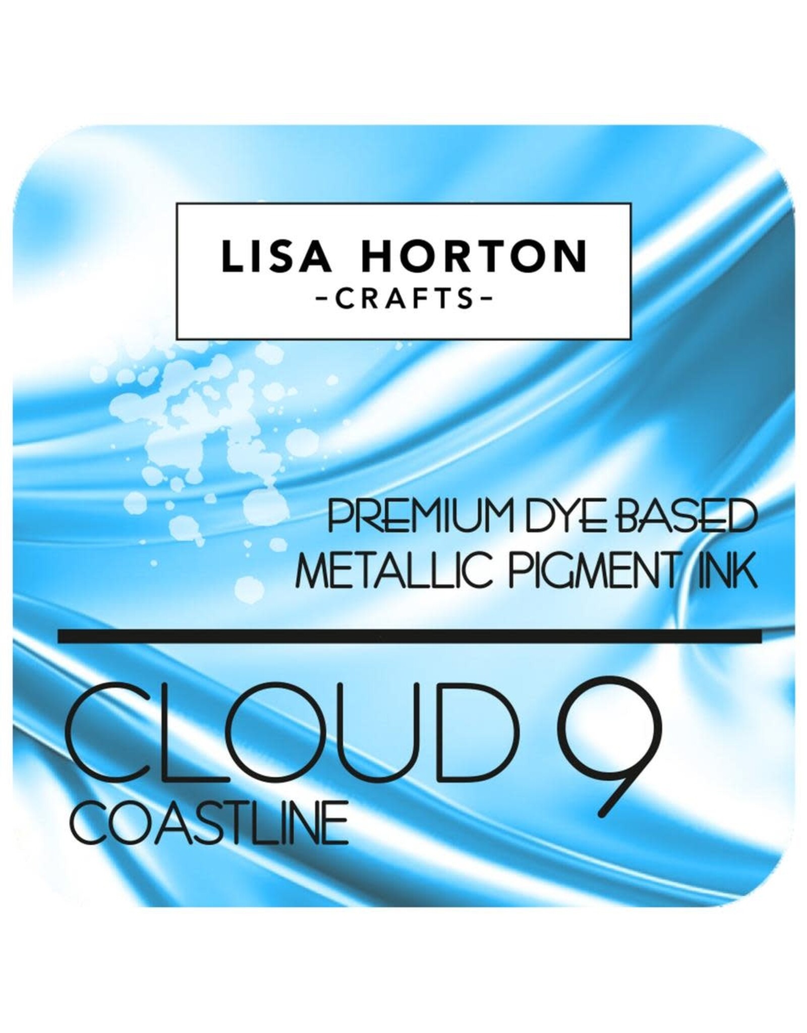 LISA HORTON CRAFTS LISA HORTON CRAFTS CLOUD 9 COASTLINE METALLIC INK PAD