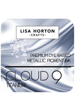 LISA HORTON CRAFTS LISA HORTON CRAFTS CLOUD 9 TITANIUM METALLIC INK PAD