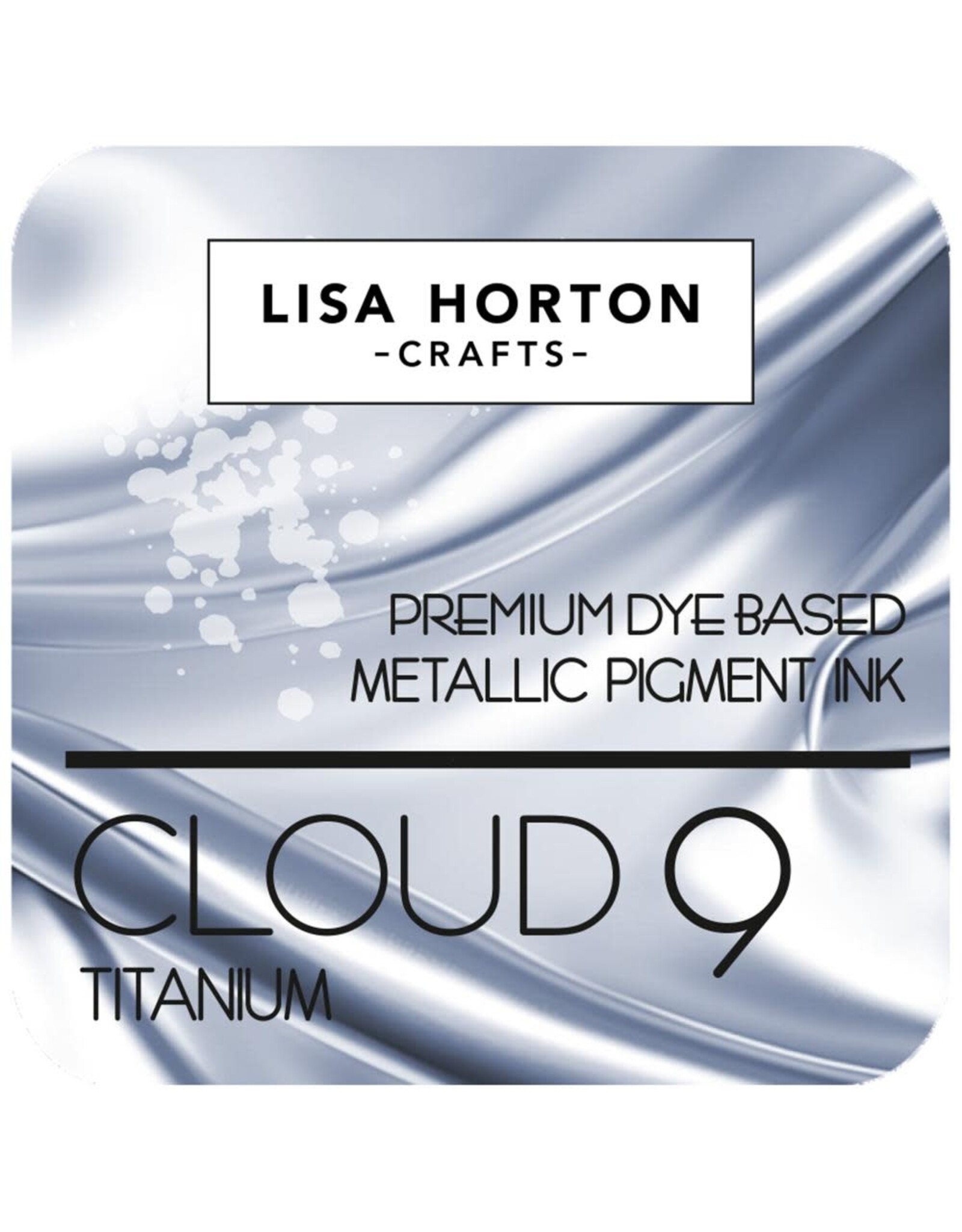 LISA HORTON CRAFTS LISA HORTON CRAFTS CLOUD 9 TITANIUM METALLIC INK PAD