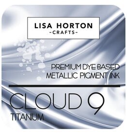LISA HORTON CRAFTS LISA HORTON CRAFTS CLOUD 9 TITANIUM METALLIC INK PAD