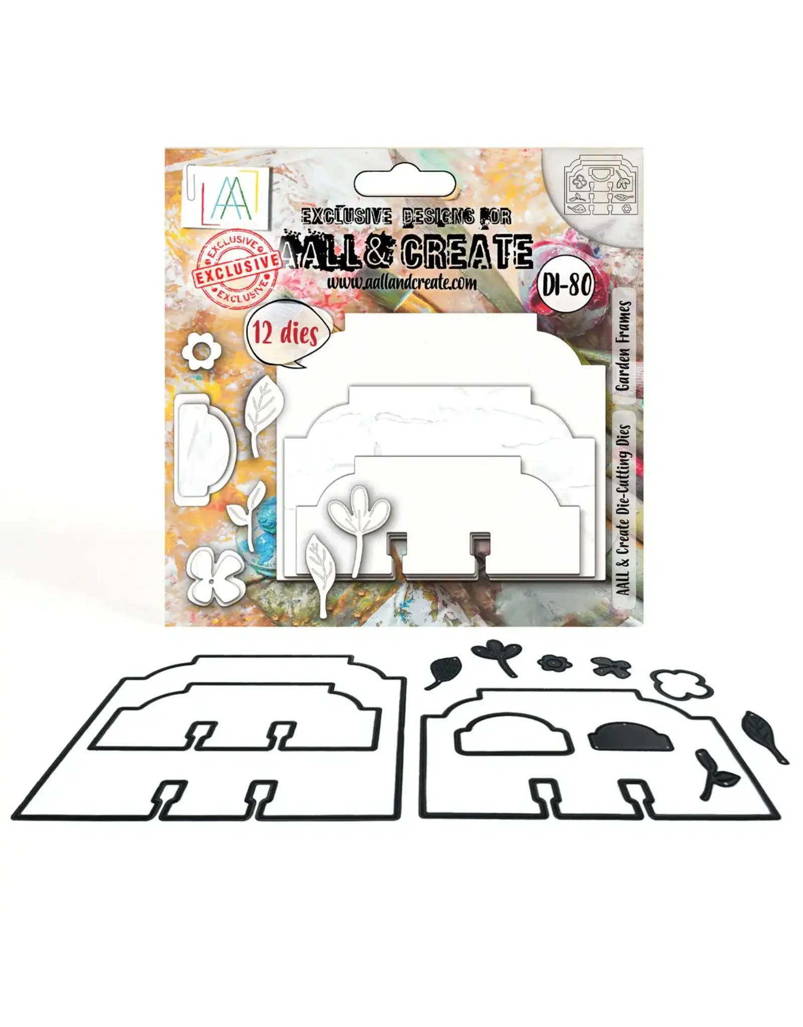 AALL & CREATE AALL & CREATE #80 GARDEN FRAMES DIE SET