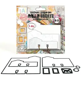 AALL & CREATE AALL & CREATE #81 ENVELOPE CHARM DIE SET