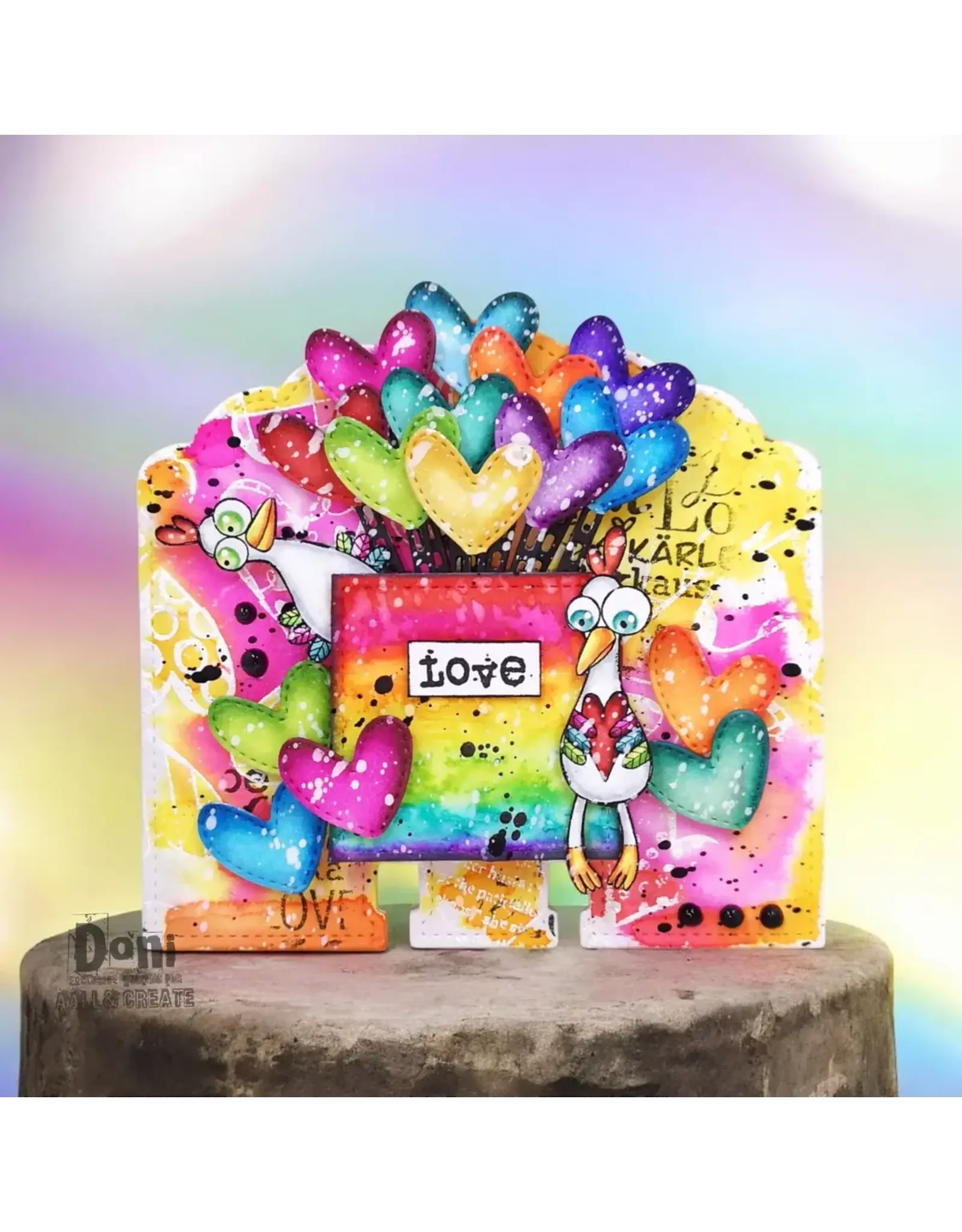 AALL & CREATE AALL & CREATE #83 STEMMED POUCH DIE SET