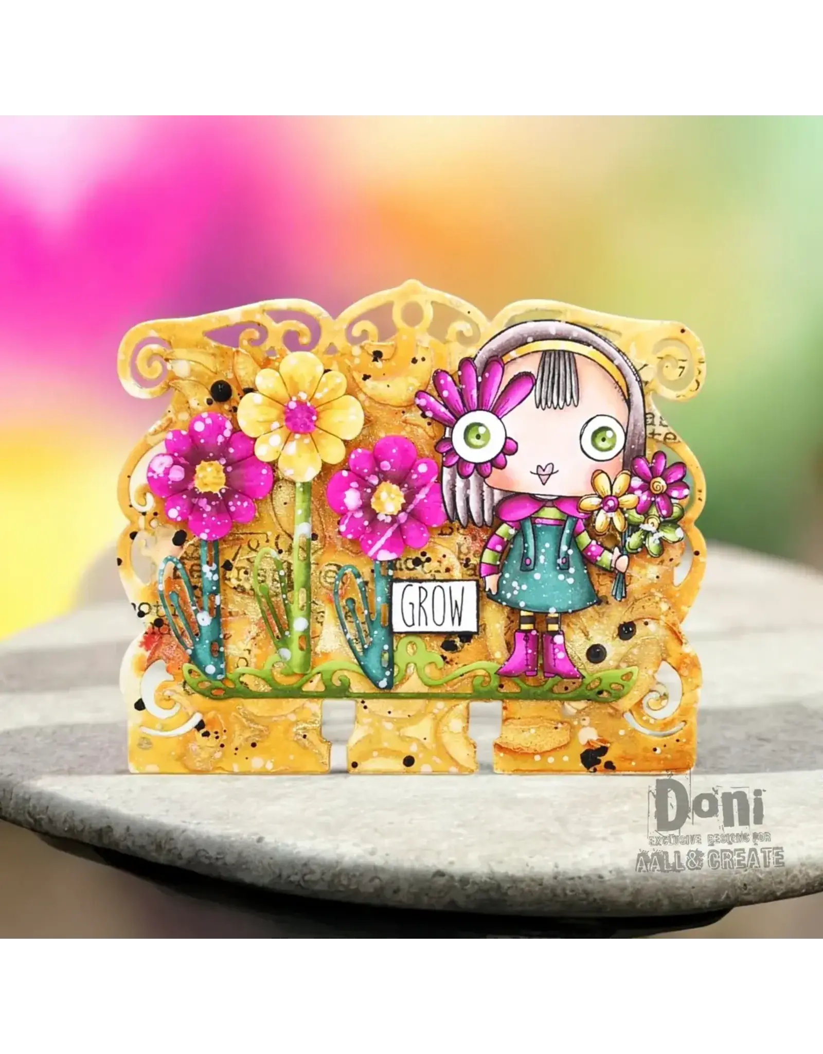 AALL & CREATE AALL & CREATE #83 STEMMED POUCH DIE SET
