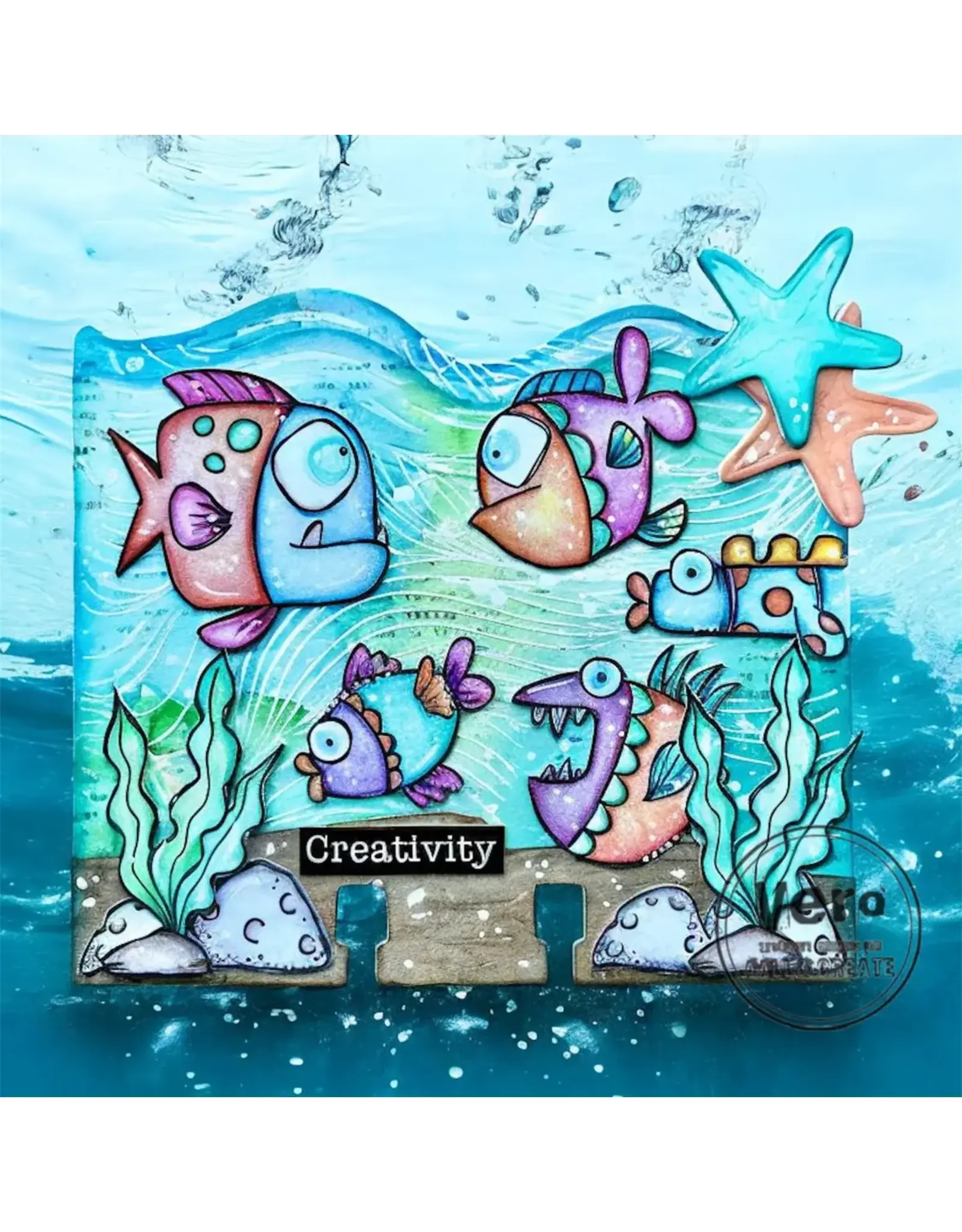 AALL & CREATE AALL & CREATE #84 AQUA ADORN DIE SET