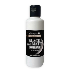 STAMPERIA STAMPERIA BLACK AND MATT SUPERBASE 80ml
