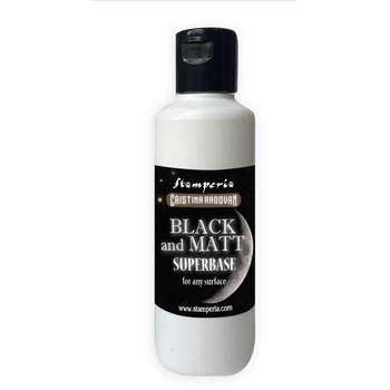STAMPERIA STAMPERIA BLACK AND MATT SUPERBASE 80ml