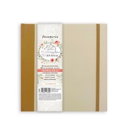 STAMPERIA STAMPERIA VICKY PAPAIOANNOU CREATE HAPPINESS 6x6 WATERCOLOR MIXED MEDIA JOURNAL