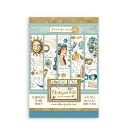 STAMPERIA STAMPERIA MASQUERADE A5 WASHI PAD