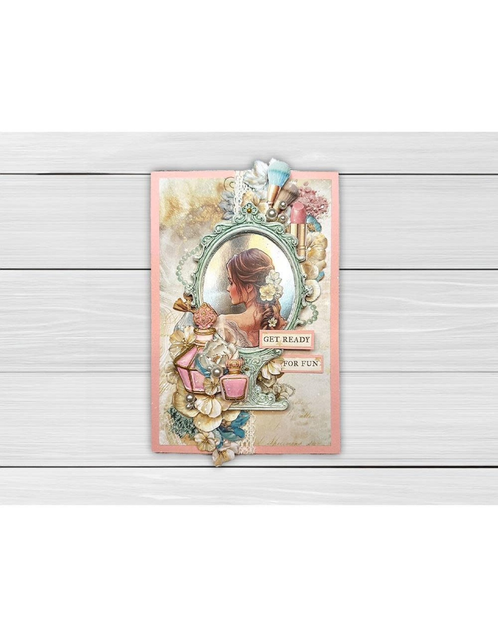 STAMPERIA STAMPERIA MASQUERADE A5 WASHI PAD
