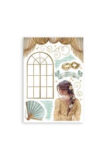 STAMPERIA STAMPERIA MASQUERADE A5 WASHI PAD