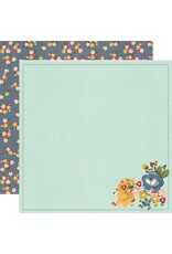SIMPLE STORIES SIMPLE STORIES SAY CHEESE CLASSIC POOH OH, BOTHER! 12x12 CARDSTOCK