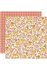 SIMPLE STORIES SIMPLE STORIES SAY CHEESE CLASSIC POOH SILLY OLD BEAR 12x12 CARDSTOCK