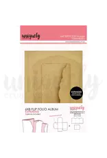 UNIQUELY CREATIVE UNIQUELY CREATIVE KRAFT EXPANDED 6X8 FLIP FOLIO ALBUM