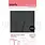 UNIQUELY CREATIVE UNIQUELY CREATIVE BLACK EXPANDED 6X8 FLIP FOLIO ALBUM